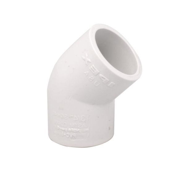 45° Elbow - 1" - White