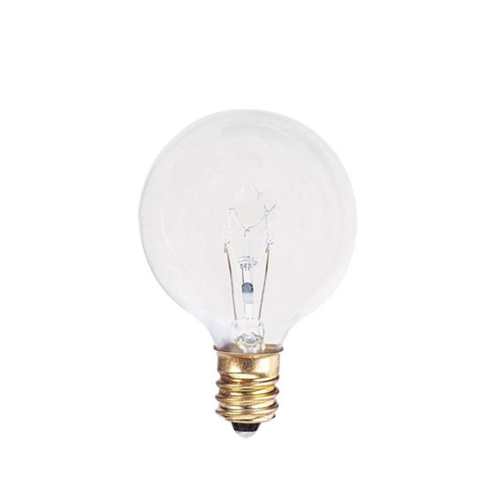 Vanity Bulb - G16.5 - Incandescent - Soft White - Clear - 60 W - 2/Pack