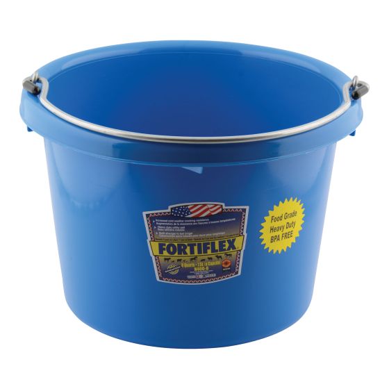 Fortiflex Multipurpose Bucket - Blue - 7.5 L - 10" x 8"