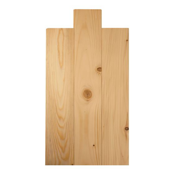 Lambris de bois, grade B, Joint en V, 3" x 8'  x 5/16", couleur naturelle, 5/pqt, couvre 10 pi²