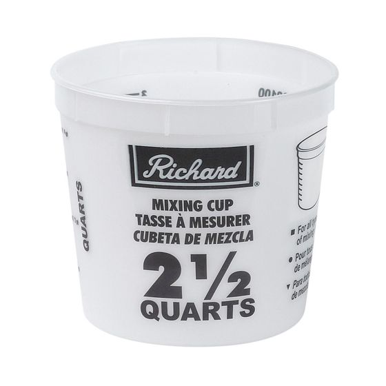 Tasse à mesurer et mélanger, plastique, 2,5 l