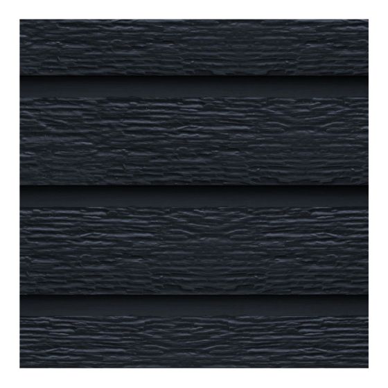 Ridgewood D5 Siding - 12" x 12' - Black