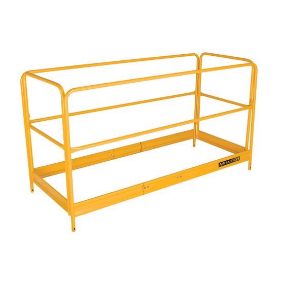 Guardrails system for scaffold