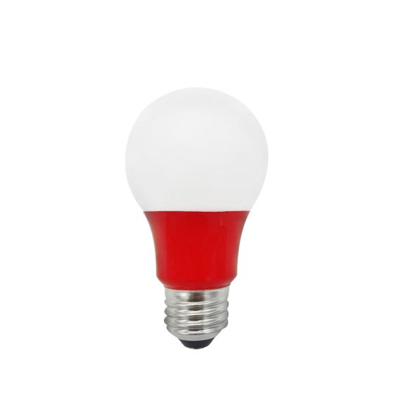Lightbulb - LED - A19 - Red - 5 W