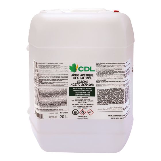 Acide acétique, 20 kg, 99 %