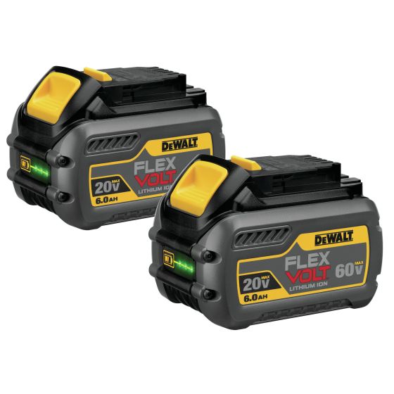 Batterie, Flexvolt, 20 V/60 V, 2/pqt