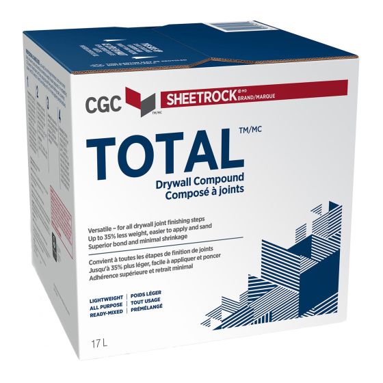 Composé à joints CGC Sheetrock Total, Boite 17 l