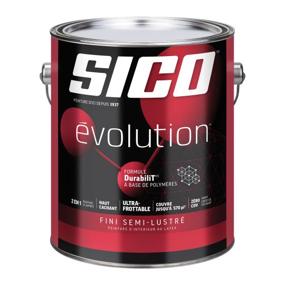 Peinture SICO Évolution, Semi-lustré, Base 1