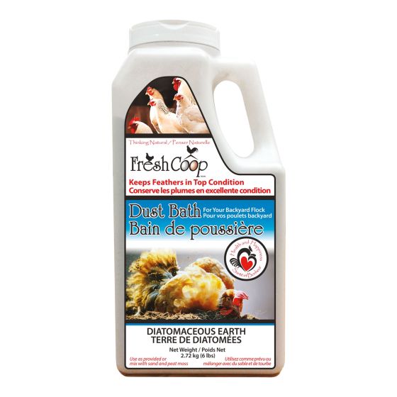 Bain de poussière Fresh Coop, 2,7 kg (6 lb)