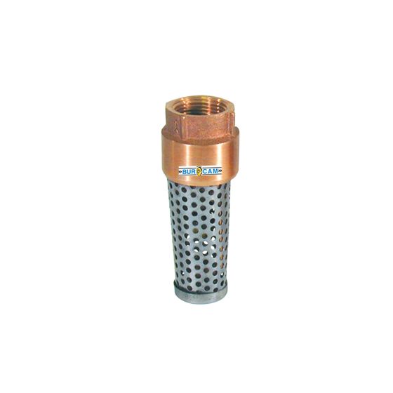 Clapet de pied, de luxe, laiton, 3/4" FNTP