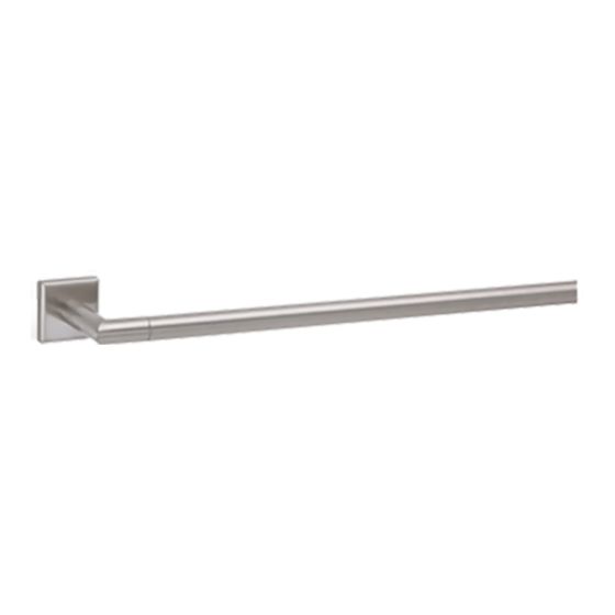 Porte-serviette Naples, 18" , nickel satiné