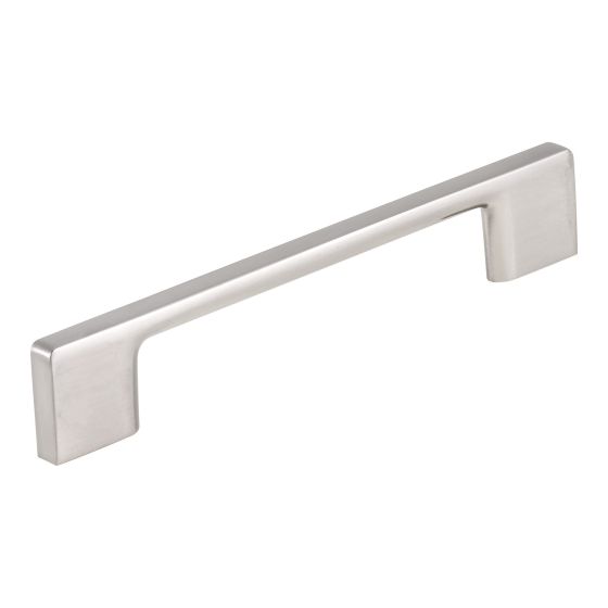 Poignée contemporaine en métal Armadale, nickel brossé, 1/pqt, 128 mm