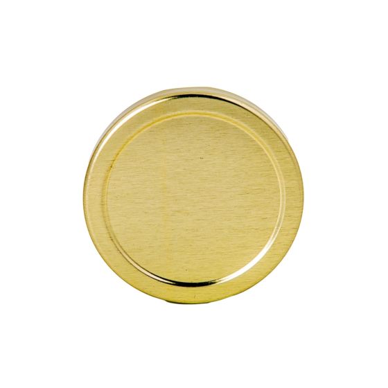 Tw Lids For Hexagonal And Round Jars - Gold - 63 mm