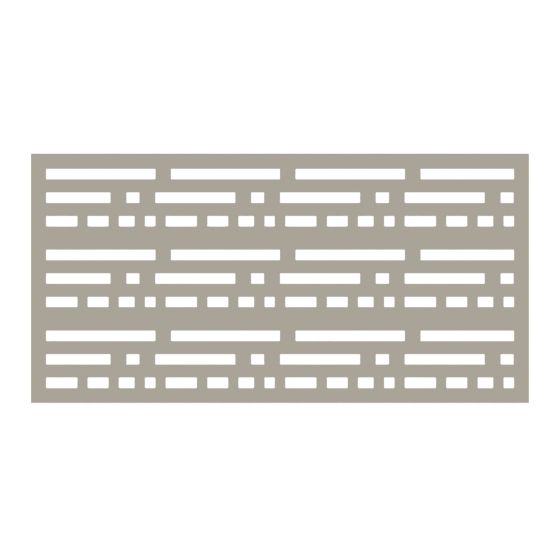 Decorative panel Morse