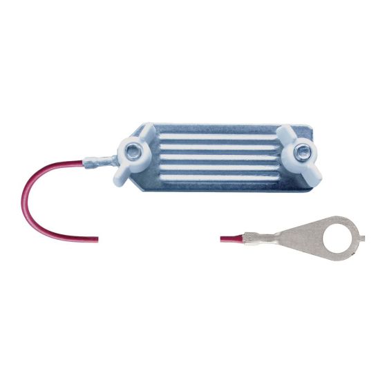 Electrical fence energizer-to-tape connector