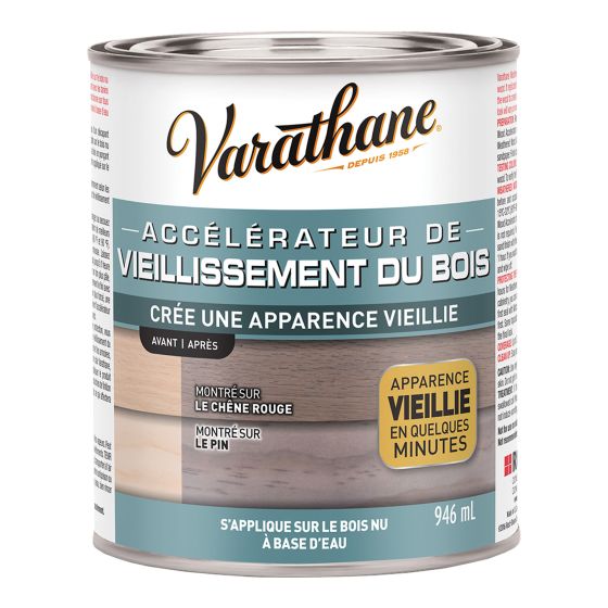 Accélérateur de vieillissement du bois, brun, 946 ml