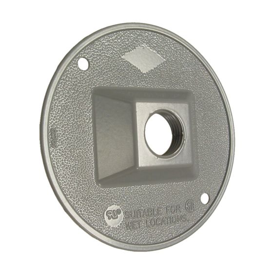 Round Exterior Cover Gray