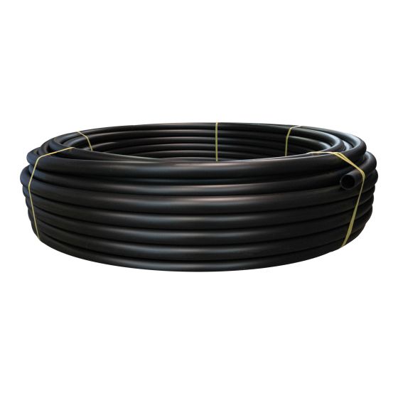 Tuyau collecteur Maître-ligne SpinSeal noir, 1 1/2" x 500'