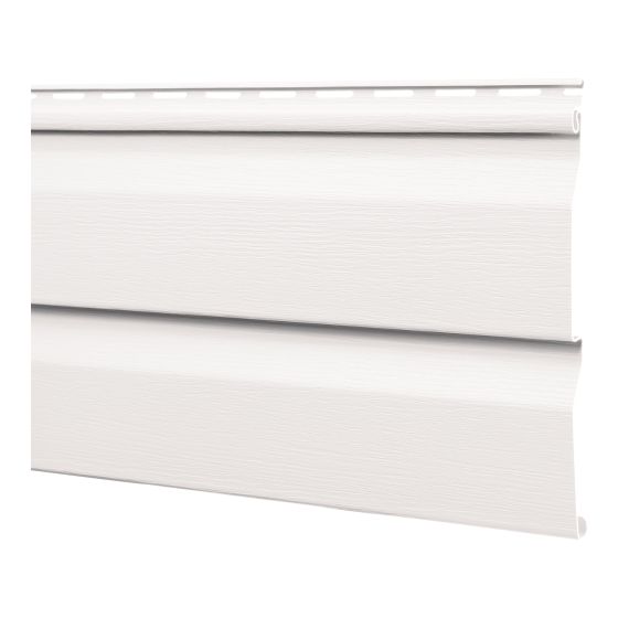 Vinyl Siding - Dutchlap D4.5 - White - 9" x 145"