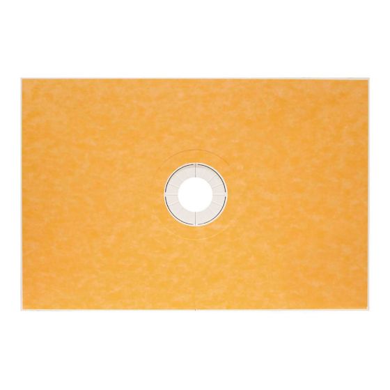 Base de douche Schluter avec membrane Kerdi fusionnée