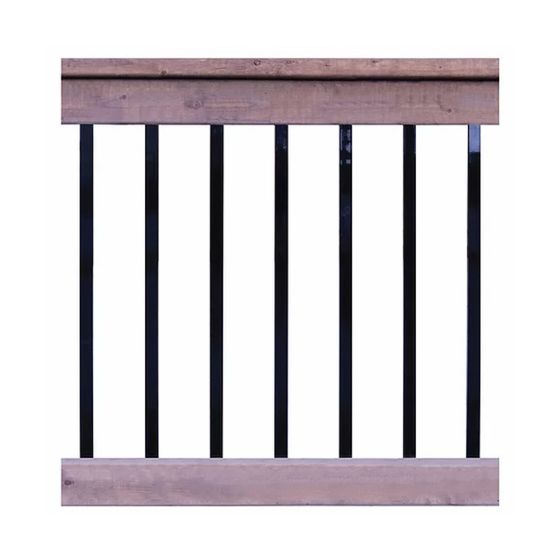Deck rail kit pressure treated