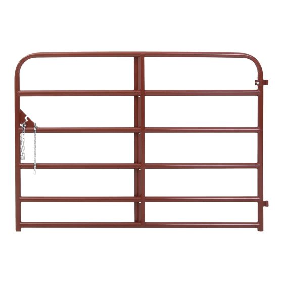 True North Light Farm Gate -20-Gauge- Red - 6'