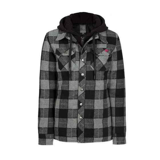 Chemise de travail isolée, gris, grandeur Grand