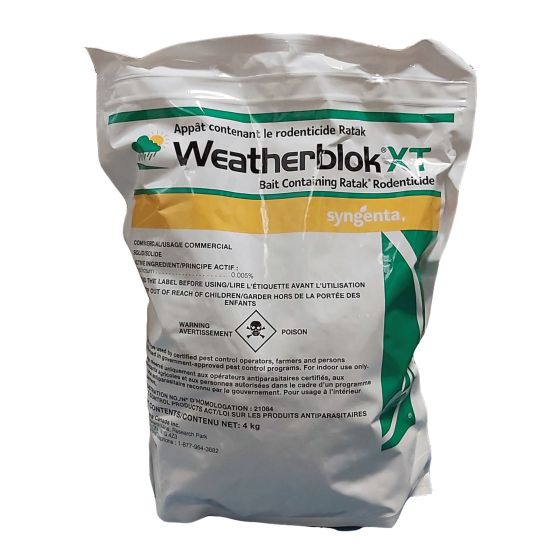 Weatherblok XT Rodenticide Pellets - 4 kg