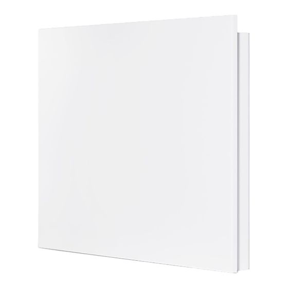 Convecteur électronique Mirage avec thermostat intégré, 1000 W @ 240 / 208 V, blanc