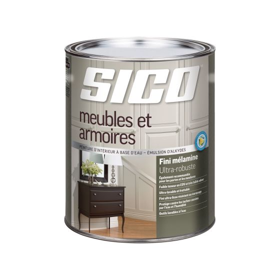 Peinture SICO Meubles et armoires, Mélamine, Base 1, 946 ml