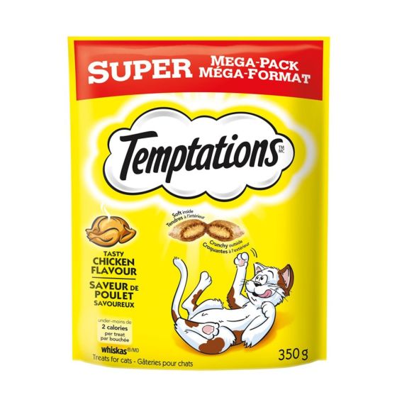 Gâteries pour chats Whiskas TEMPTATIONS