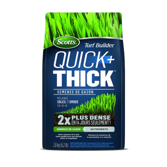 Scotts Turf Builder Quick+Thick Grass Seeds - A-Purpose - 2.8 kg