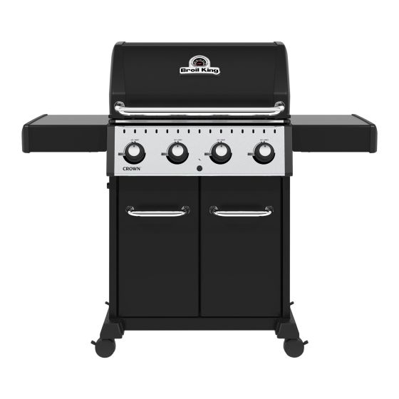Gas Grill BBQ - Crown 420 - 40 000 BTU - 4 burners - 660 sq. ft.