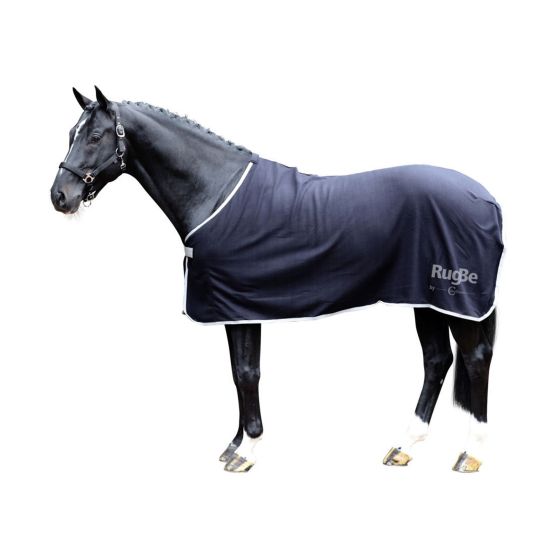 Couverture polaire noire - 155 cm x 205 cm
