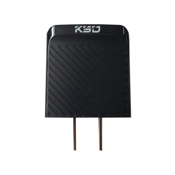 Double Wall Charger - 2.4 A - Black