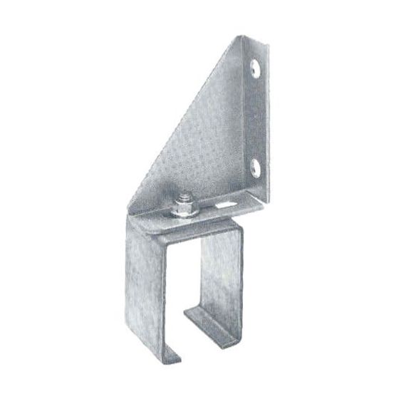 Adjustable single square bracket