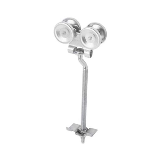 Square pendant trolley track