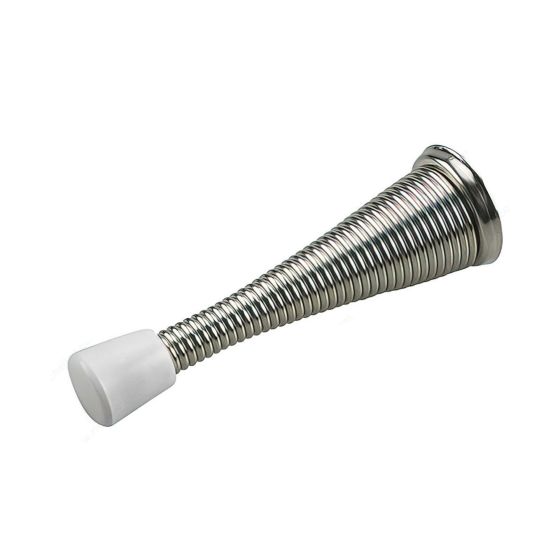 3" Flexible Door Stop - Nickel - 3"