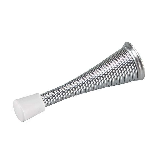 3" Flexible Door Stop - Zinc - 3"