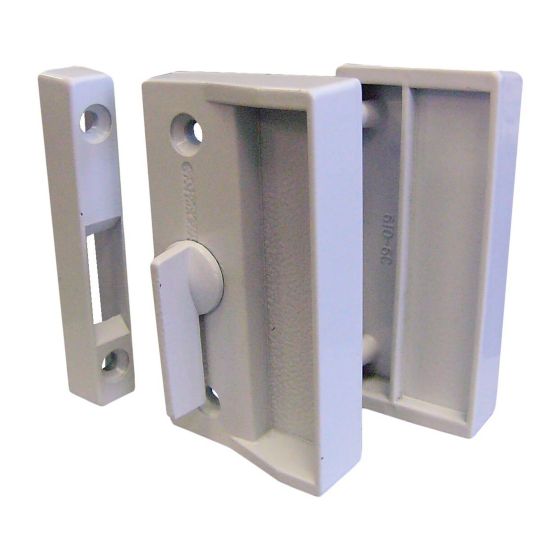 Loquet pour porte moustiquaire