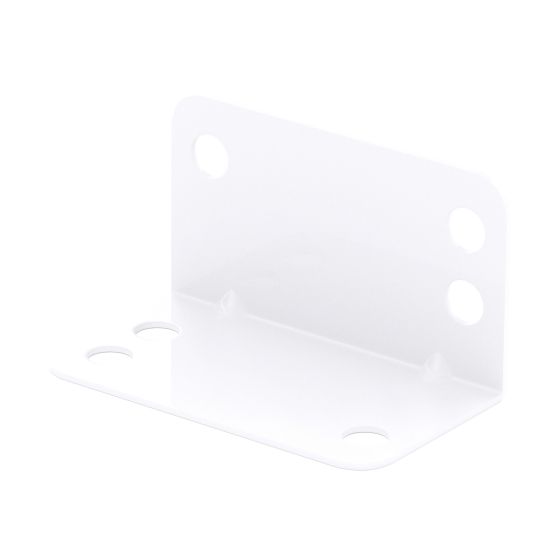 Équerre de coin, blanc, 1 mm x 1 7/8" x 1", 10/pqt