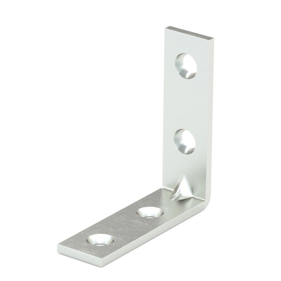 Corner Brace - Zinc - 2" x 5/8"