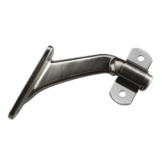 Support robuste pour main courante de 3 3/16" (80,96 mm), nickel antique