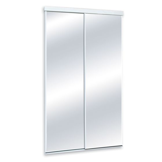 Porte-miroir coulissante