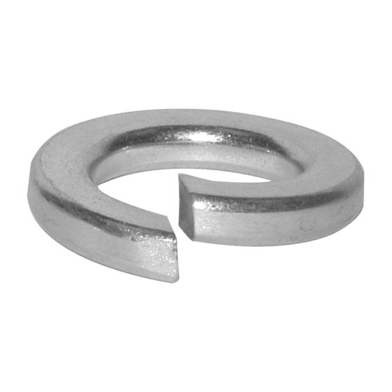 Rondelle de blocage à ressort, zinc, M6, 6/pqt