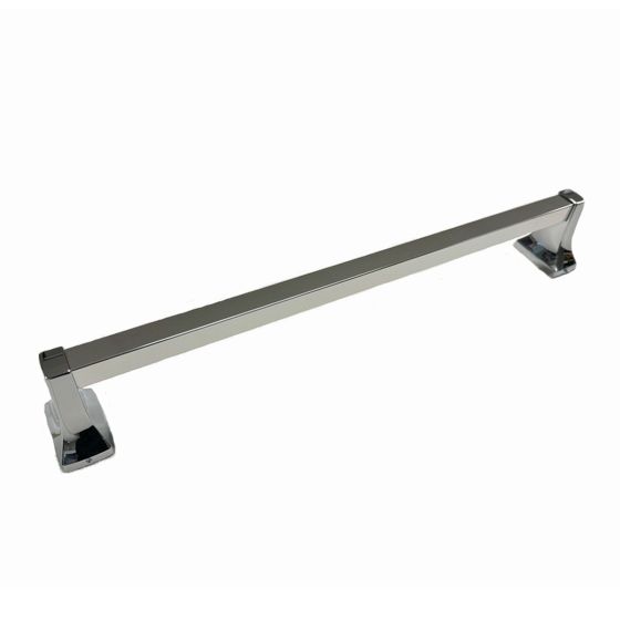 Porte-serviette Contemporain, 18" , chrome