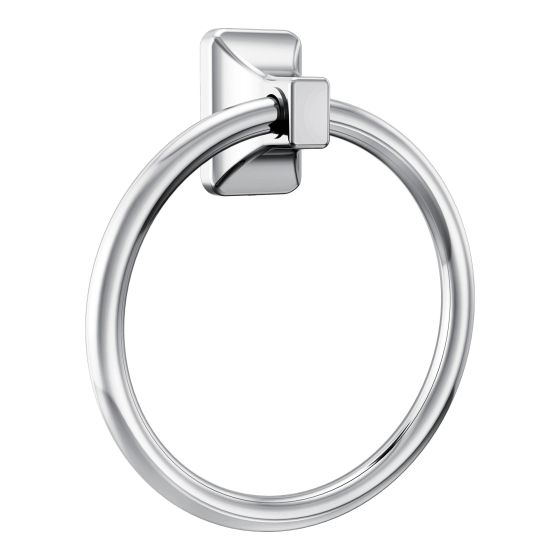 Anneau à serviette Contemporain, chrome