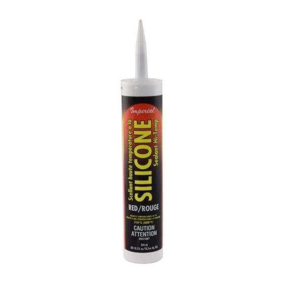 Hi-Temperature Silicone Sealant - Red - 10.3 oz