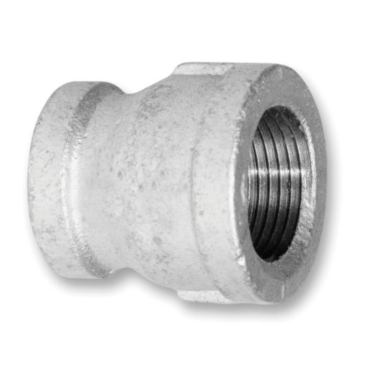 Galvanized Reducing Coupling - 2" x 1"