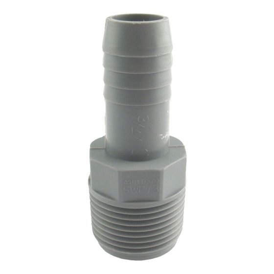 Adaptateur réduit mâle en plastique, 1" x 3/4"